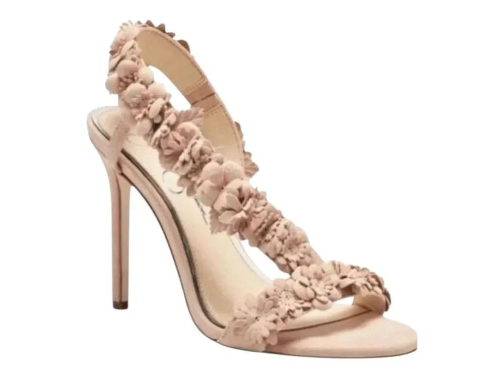 JESSICA SIMPSON Jessin Strappy Heeled Sandal Size 7